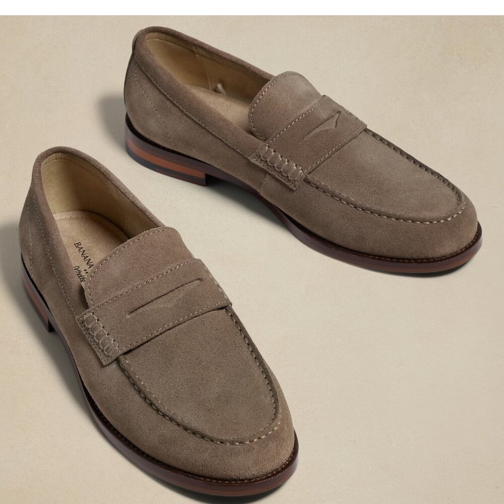 Classic Suede Penny Loafer